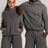 Bộ Đồ Đôi Hoodie MESHIKI Xám – Quần Short Thể Thao Unisex